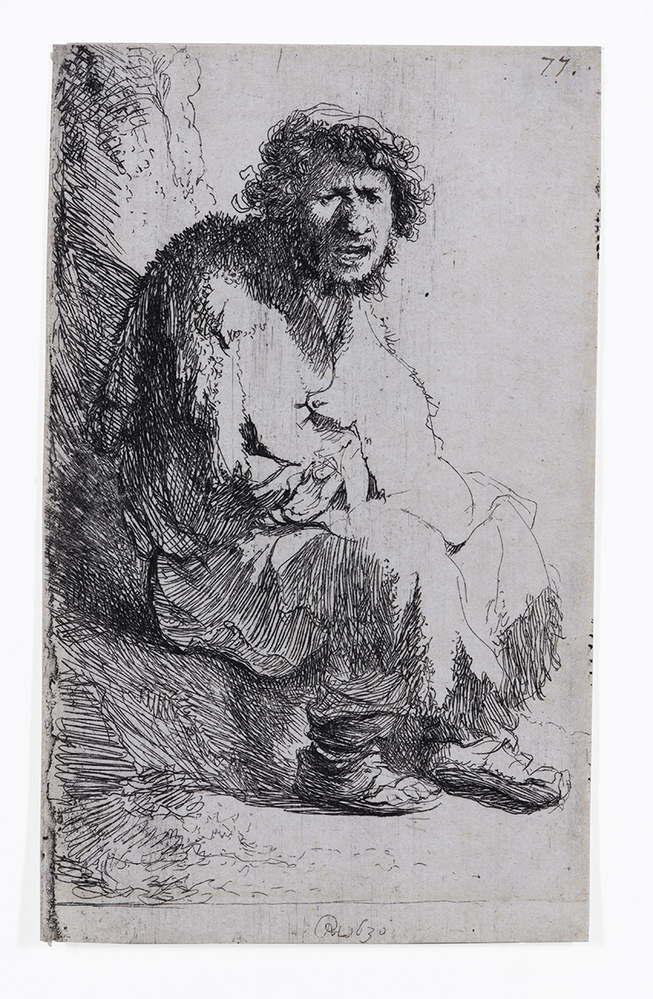 Zelfportret als bedelaar